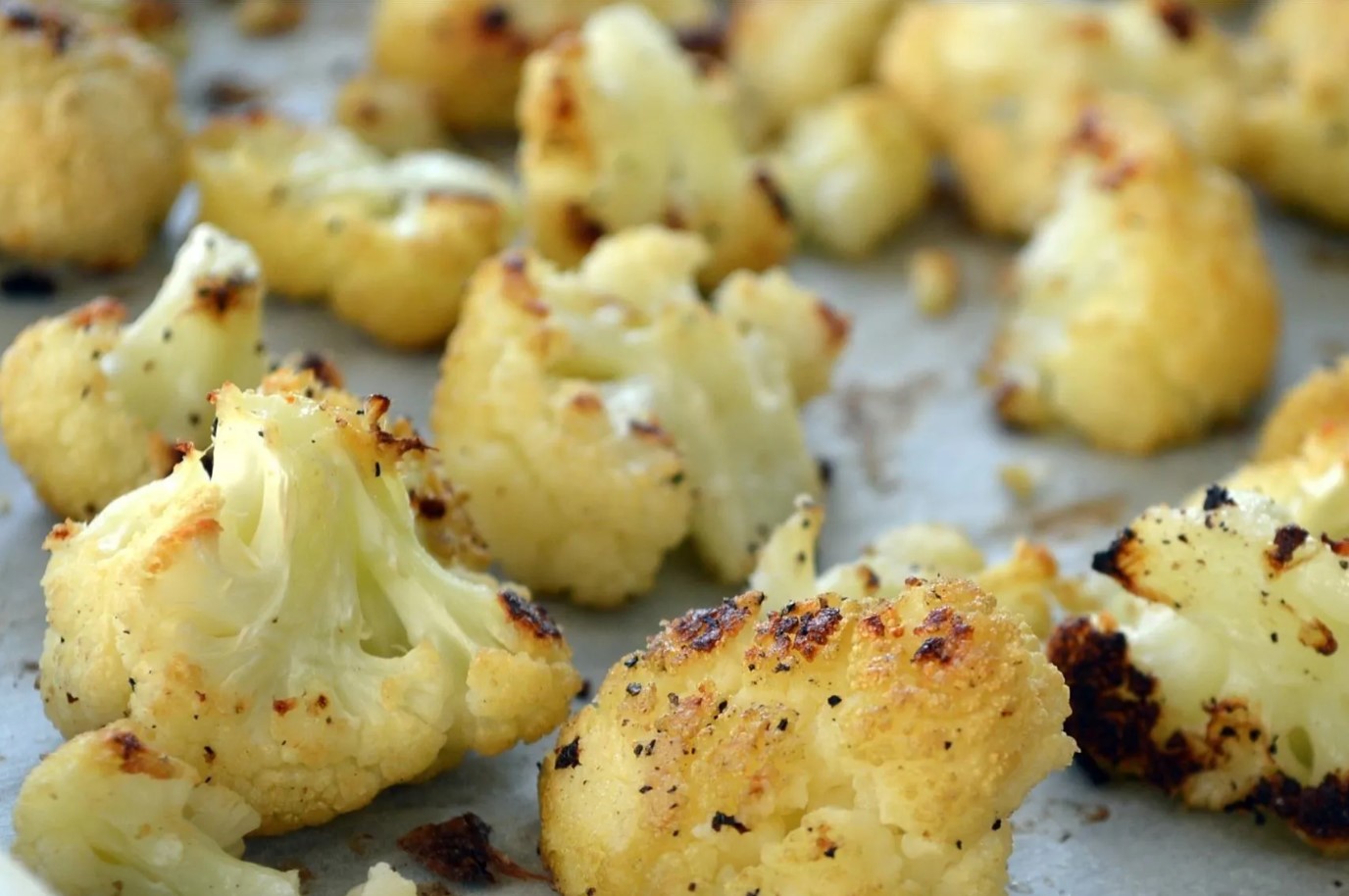 Печена в фурна цветна капуста — прост рецепт за полезен вечеря