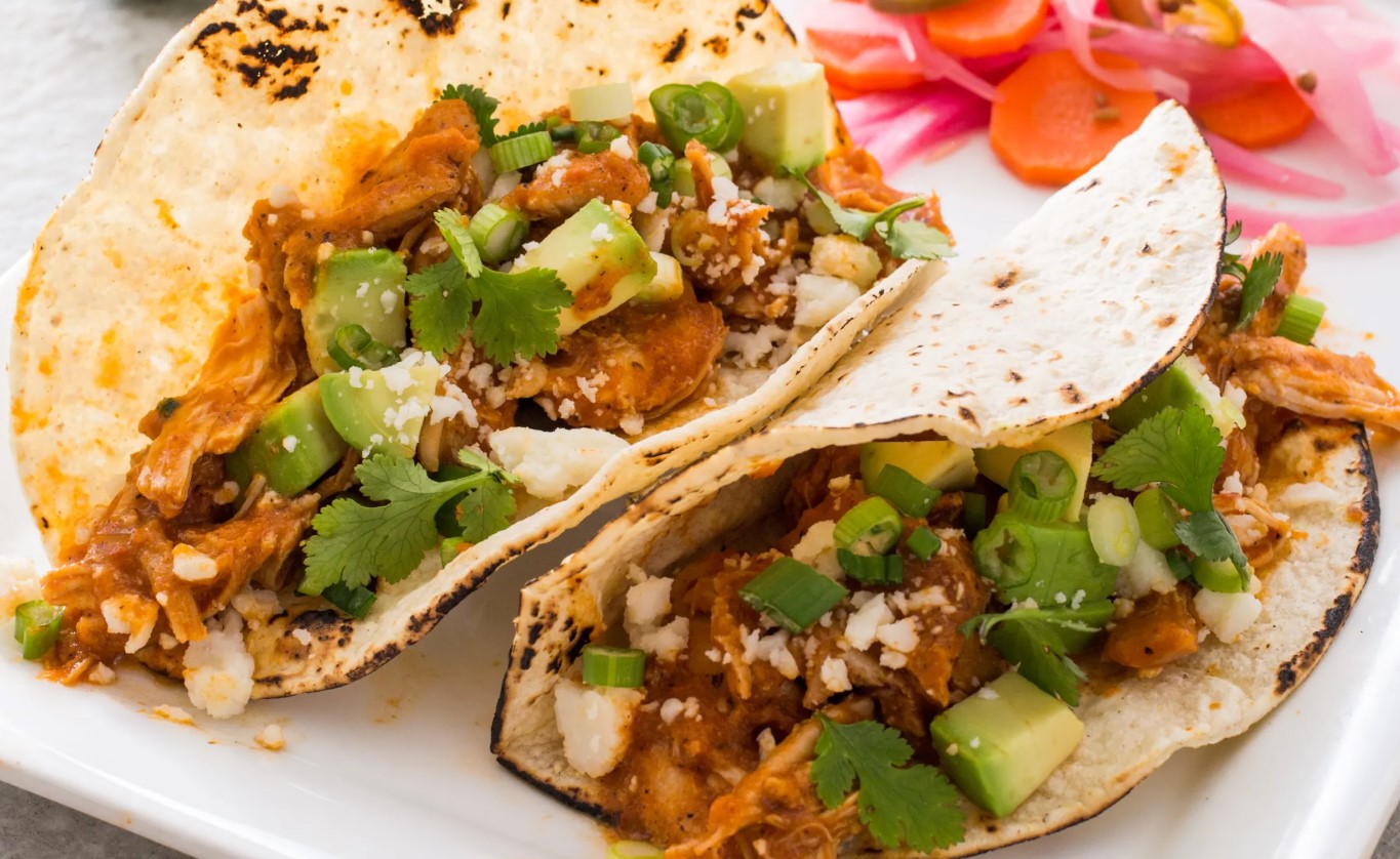 Най-добрите такос с пилешко тинга