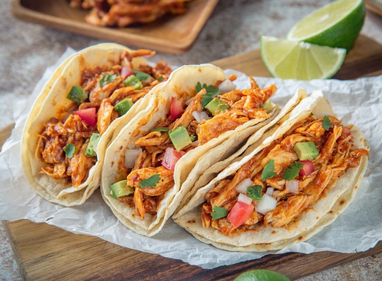 Най-добрите такос с пилешко тинга
